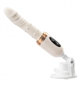 MizzZee - QUYOU Cannon Machine Thrusting Rubbing Beads Vibrator (Smart APP Model - Chargeable)